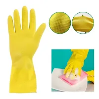 iLife Chemical Resistant Latex Rubber Gloves,Heavy Duty Work Industrial Glove for Lab, Safety  C-thumb1