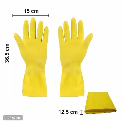 iLife Chemical Resistant Latex Rubber Gloves,Heavy Duty Work Industrial Glove for Lab, Safety  C-thumb3