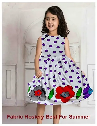 Fabulous Blend Frock For Girls