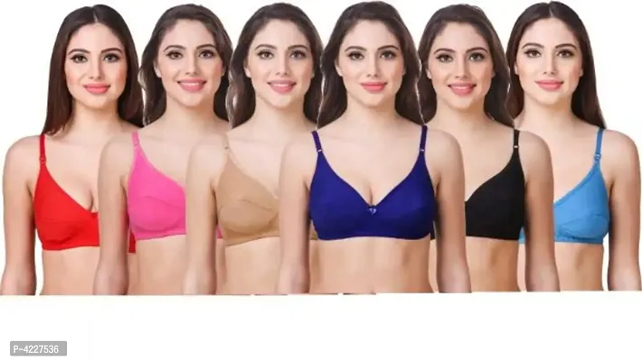 Women Trendy Bra Pack Of 6
