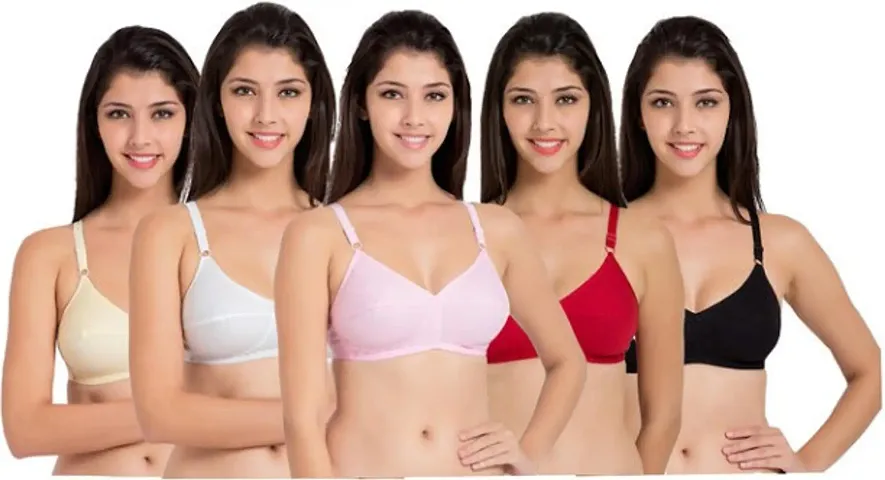 Women Trendy Bra Pack Of 5