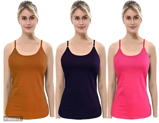 Women Trendy Camisole Pack Of 3