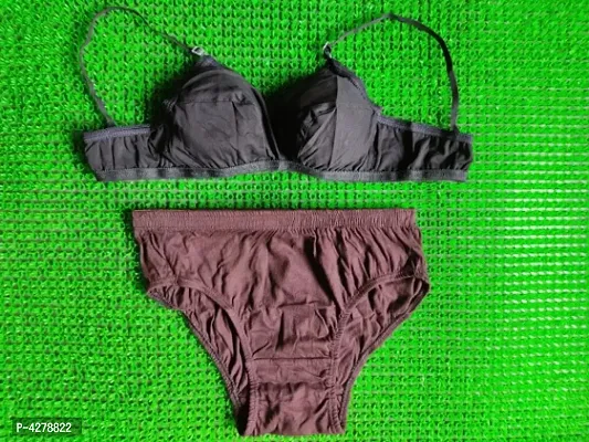 Women's Green Stylish Bra Panty Set – the best products in the