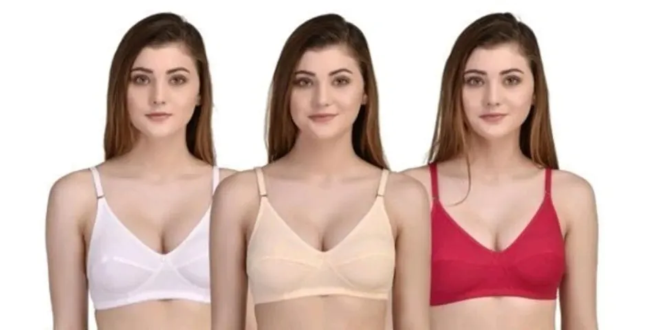 Women Padded Bra Pack Of 3