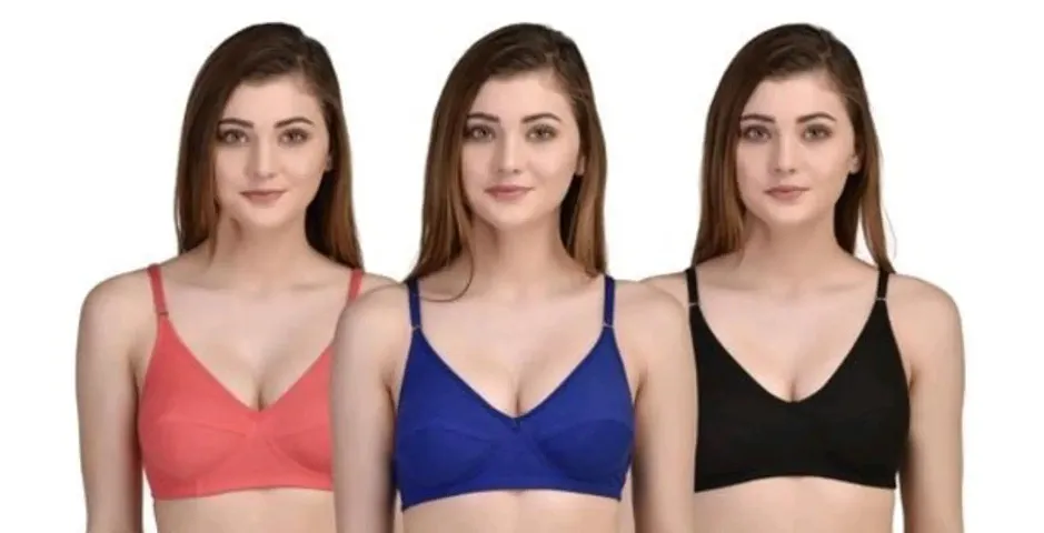 Women Padded Bra Pack Of 3