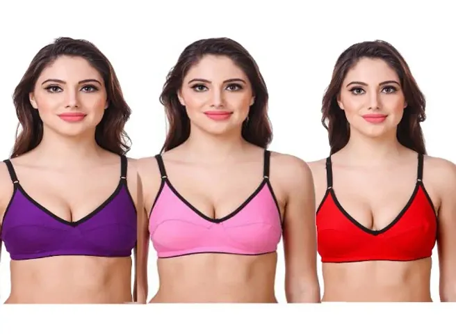 Women Trendy Bra Pack Of 3