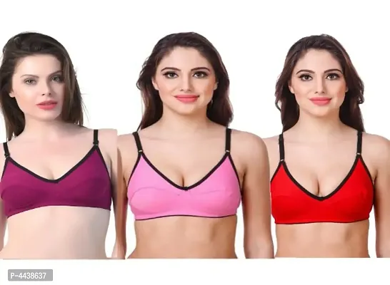 Women Trendy Bra Pack Of 3
