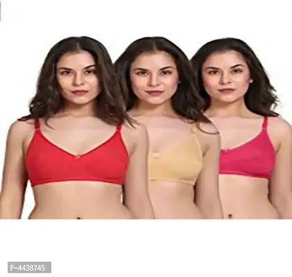 Women Trendy Bra Pack of 3