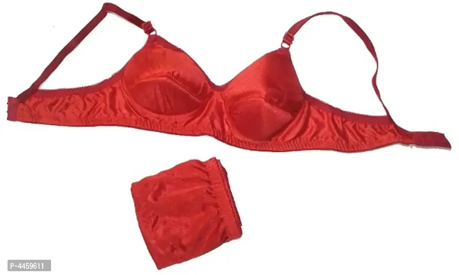 Women Padded Lingerie Set-thumb0