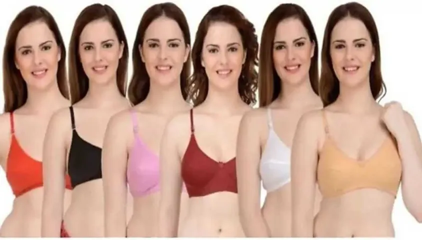 Women Designing Bra Pack Of