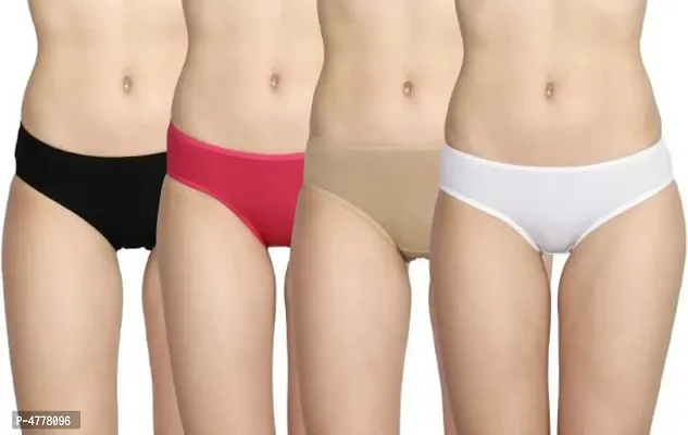 Women trendy panties pack of 4