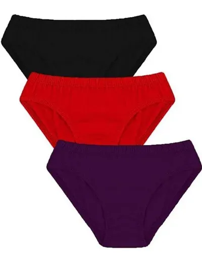 Trendy Cotton Multicolored Regular wear panties for Women