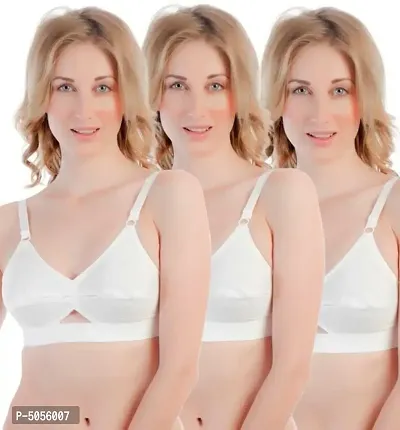 Women Cotton Bra Pack of 3