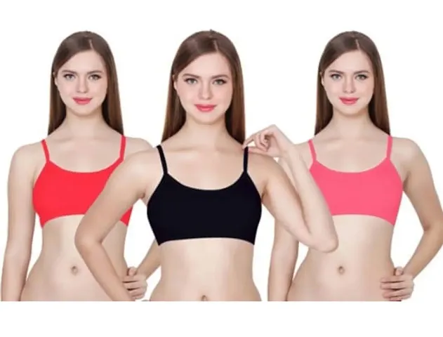 Six Strap Bra (With Removable Pad)