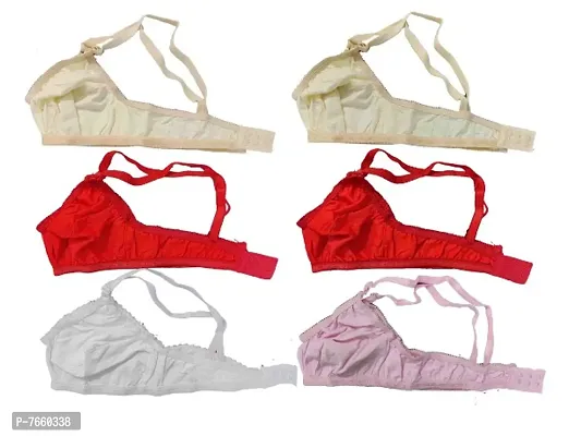 Women Basic Bra Pack Of 6-thumb0