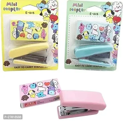 Portable Mini Stapler w/Pins for School, office, craft, Projects-thumb4