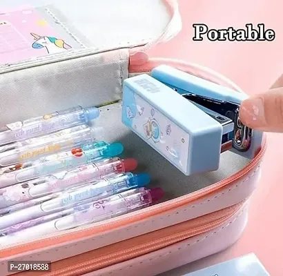 Portable Mini Stapler w/Pins for School, office, craft, Projects-thumb3