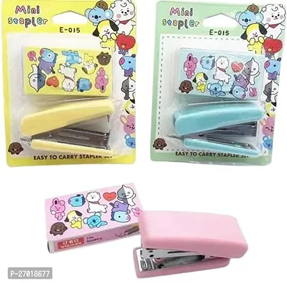 Portable Mini Stapler w/Pins for School, office, crafts, Projects-thumb4