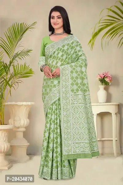 Cotton Weaving Saree for authentic  Classy Look for Womens.