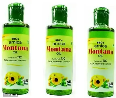 Arnica Montana Oil with-TJC Hair Oil (Pack Of 3)