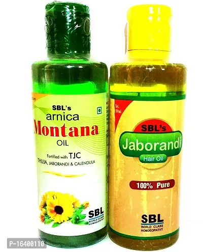 Arnica montana  and Jaborandi  (200 ml each)