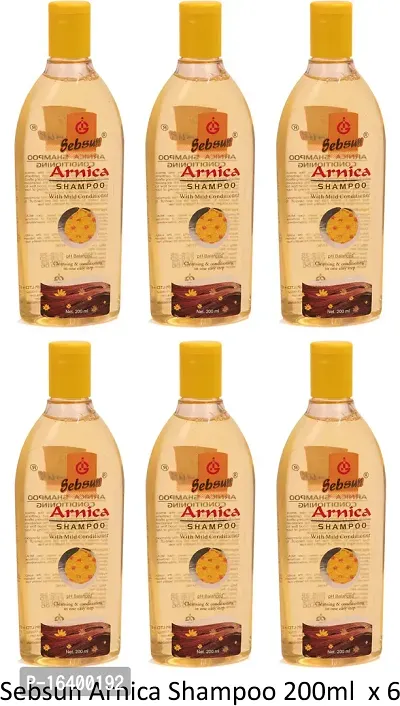 ARNICA SHAMPOO WITH MILD CONDITIONER 200ml BOTTLE - (PACK OF 6) (1200ml)