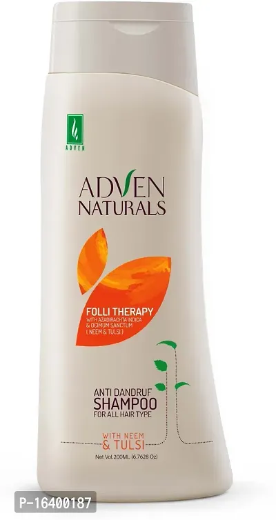 Anti-Dandruff Shampoo with Neem  Tulsi (pack of two)