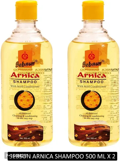 ARNICA SHAMPOO WITH MILD CONDITIONER 500 ML BOTTLE - (PACK OF 2)