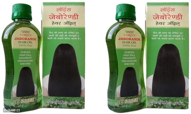 JABORANDI HAIR OIL PACK OF 2 ( EACH OF 200 ML )