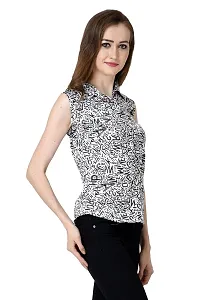 Aditii's Mantra ABCD Printed Black Shirt-thumb1