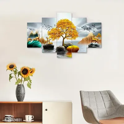 Modern Wall Painting for Home Decoration Set of Five-thumb4