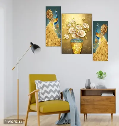 Modern Wall Painting for Home Decoration Set of Three-thumb2