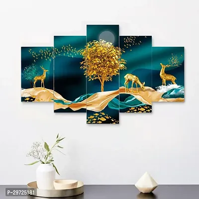 Modern Wall Painting for Home Decoration Set of Five-thumb4