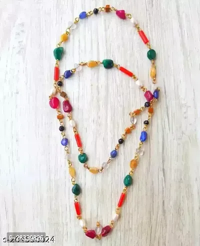 kriwin Navratan Mala Stone Chain-thumb2