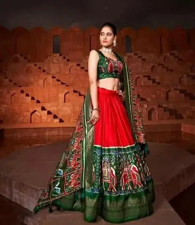 ATTRACTIVE DIGITAL PRINTED WORK LEHENGA CHOLI WITH DUPATTA