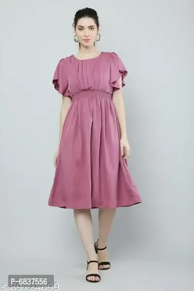 Women Polyester Dresses-thumb0