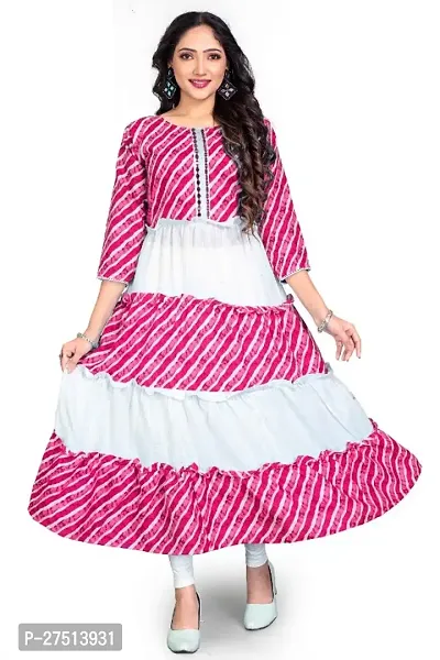 Fancy Cotton Gown For Women-thumb0