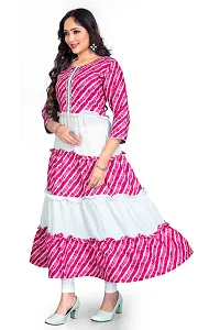 Fancy Cotton Gown For Women-thumb1