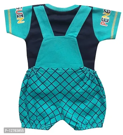 BabyMart Baby Boy's Knee - length Dungaree Dress-thumb2