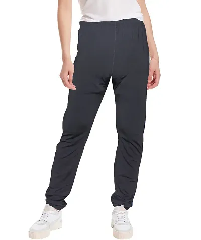 Neeba Regular Fit Track Pants for Women Active Wear Trousers