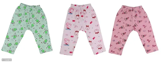 Tronaddis Multicoloured Pajami for Kids Pack of 3