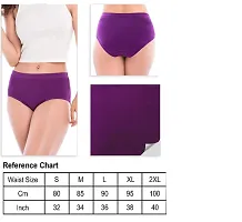 Tronaddis Multi-Coloured Cotton Women's Innerwear/Underwear Hipster Panty/Briefs for Ladies (Pack of 4) (Colour May Vary)-thumb4