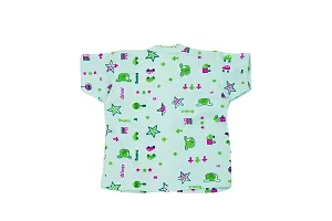 Neeba Half-Sleeve Front Open Cotton Vest/Jhabla/Tshirt for Newborn Baby Boys  Girls-thumb2