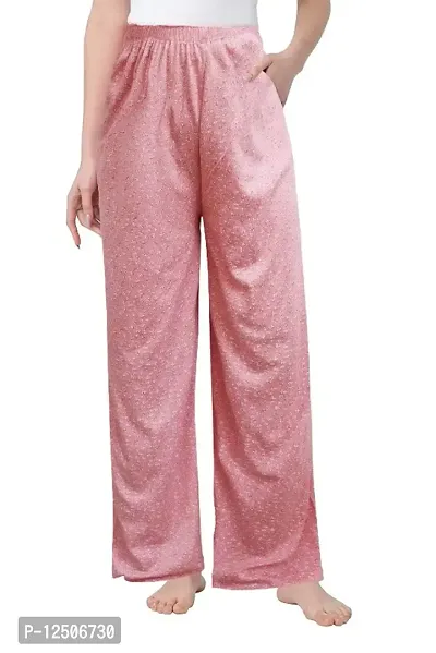 Neeba Cotton Knee Lose Fit Lounge Wear Womens Pyjama-thumb0