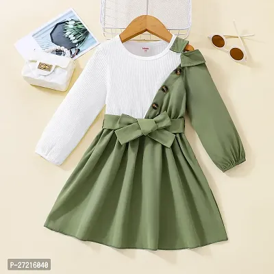 Latest Beautiful Modal Fit And Flare Dress for Kids