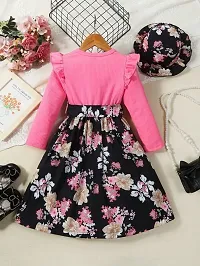 Latest Beautiful Modal Fit And Flare Dress for Kids-thumb4