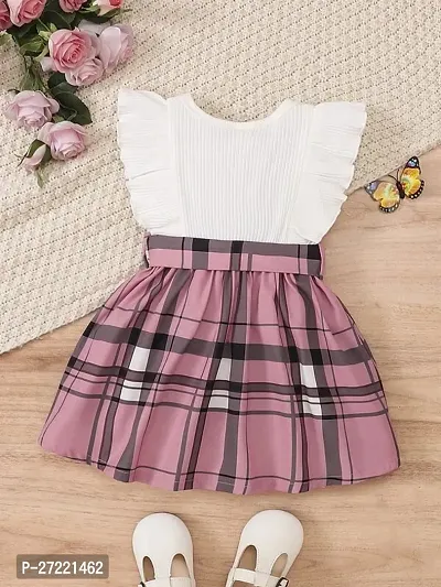 Latest Beautiful Modal Fit And Flare Dress for Kids-thumb2