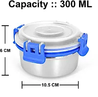 Multipurpose Stainless Steel Jars for Lunch Box and Mixing Bowl Food Storage Containers Pack of 1-thumb1