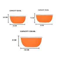 The Elite Collection Of Food Bowls, Airtight Microwave Safe Re-Heating Set 3-thumb3