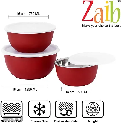 Multipurpose Stainless Steel Jars for Lunch Box and Mixing Bowl Food Storage Containers Pack of 2-thumb2